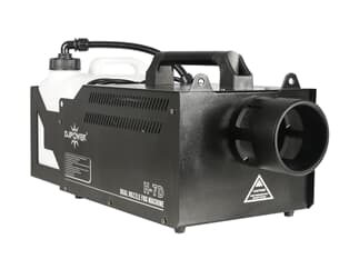 DJ POWER Nebelmaschine H-7D, 2500W Nebemaschine