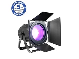 Elation Fuze Par Z175, 175 W RGBW LED, 7°-37°, DMX 512-A (RDM), schwarz