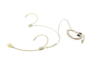 OMNITRONIC FAS Kopfbügelmikrofon für Taschensender - Zubehörmikrofon für den FAS Taschensender