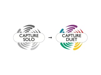 CAPTURE 2022 Upgrade, Solo auf Duet, 2 DMX/ArtNet Universen, 2 MediaServer/Video Streams, 2 Laser Streams, PC/Mac