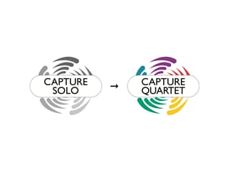 CAPTURE 2022 Upgrade, Solo auf Quartet, 4 DMX/ArtNet Universen, 4 MediaServer/Video Streams, 4 Laser Streams, PC/Mac