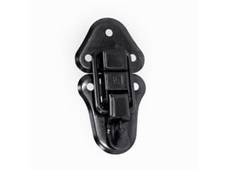 Adam Hall Hardware 1602 BLK - Medium surface-mounted lock KTL, black