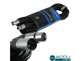ADJ AC-PRO-XMXF/15 XLR m/f micro cable (Neut