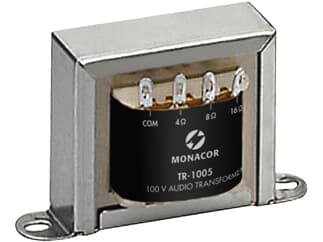MONACOR TR-1005 - 100-V-Leistungs-Audio-Transformator