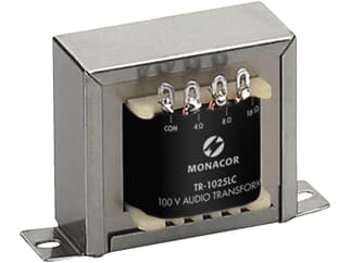 MONACOR TR-1025LC - 100-V-Leistungs-Audio-Transformator