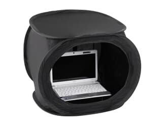 walimex Pop-Up Laptop-Zelt 50x50x50cm super black