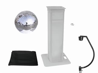 EUROLITE Set Mirror ball 50cm with Stage Stand variable + Cover black
