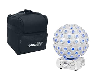 EUROLITE Set LED B-40 Laser Beam Effect wh + Softbag