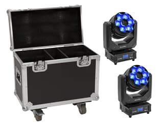 EUROLITE Set 2x LED TMH-H240 Beam/Wash/Flowereffek