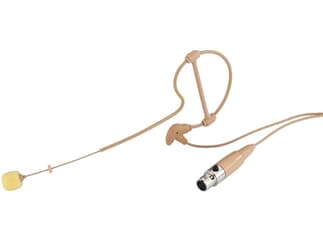 Monacor HSE-40/SK Ultraleichtes Miniatur-Ohrbügelmikrofon