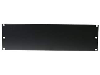 Omnitronic Frontplatte Z-19U, Stahl, schwarz 3HE