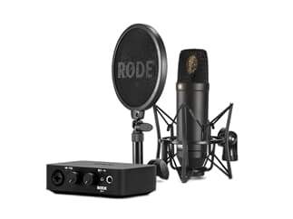 Røde NT1AI1-KIT, Complete Studio Kit: Audio-Interface AI-1, Mikrofon NT1, Spinne SMR inkl. Popschutz
