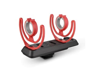 Rode SM3-R, elastische Mikrofonaufhängung mit Dual-Rycote®-Lyre® und Blitzschuh-Adapter