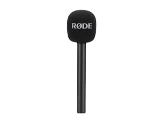 RØDE Interview GO, Handadapter für Wireless GO, inkl. Schaumstoffwindschutz