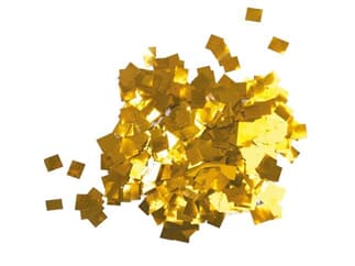 TCM FX Metallic Confetti Raindrops 6x6mm, gold, 1kg