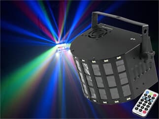 EUROLITE LED Mini D-20 Hybrid Strahleneffekt, mit DMX und Fernbedienung