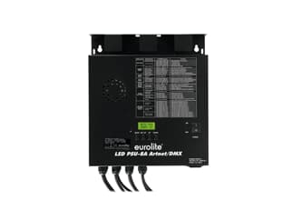 EUROLITE LED PSU-8A Artnet/DMX, Controller für EUROLITE LED Pixel Tubes 360° Slim
