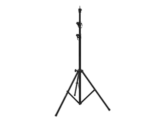 EUROLITE DTV-10 Stativ - Universelles Studio-, Lampen-, Mikrofon- oder Kamerastativ, für horizontaler oder vertikaler Ausrichtung mit umsteckbarem Mini TV-Zapfen-Adapter