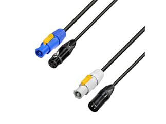 Adam Hall Cables 8101 PSDT 0300 N, Powercon+XLR Kabel