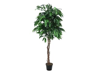 Dschungelbaum Mango 210cm, Kunstpflanze