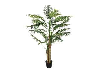 EUROPALMS Areca Palme, 3-stämmig, Kunstpflanze, 15