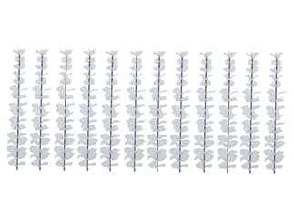 12x Europalms Kristalleucalyptus,transparent,81cm, Kunstpflanze
