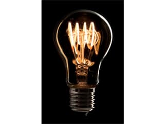 Showtec LED Filament Bulb E27, 5W, dimmbar, Gold-Glasabdeckung, A60