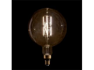 Showtec LED Filament Bulb G200, E27, 6W, 200x290mm, dimmbar