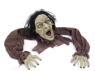 Halloween-Figur Zombie "Crawling", Kopf mit Armen