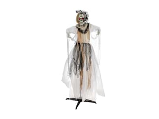 EUROPALMS Halloween Figur Braut, animiert, 170cm