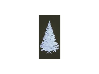 EUROPALMS Tanne, UV-glitzerweiß, 240cm - Klassischer Tannenbaum in trendigem weiß-UV reflektierend