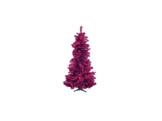 Europalms Kunststoff Tannenbaum Futura violett-metallic / Weihnachtsbaum / Christbaum 210cm