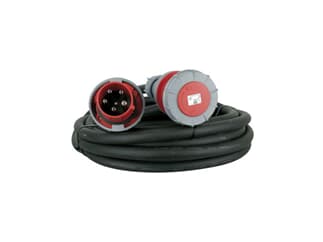 Extension Cable CEE63A/CEE63A 5x10 mm² - 3 x 63A 380V 10m