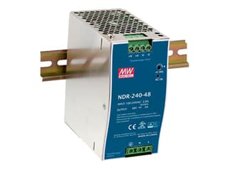 Meanwell DIN Rail Power Supply 240 W/24 VDC
