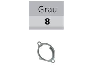 NEUTRIK ACRF-8, farbiger Markierungsring, GRAU, für 4- und 5-polige A und B Serie Einbaubuchsen