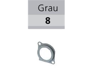 NEUTRIK ACRM-8, farbiger Markierungsring, GRAU, für 3pol B Serien, 4&5pol A&B Serien Einbaustecker, einzeln