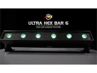 ADJ Ultra HEX Bar 6 x 10W LED Leiste RGBWA+UV