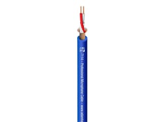 ah Cables 7114BLU - Mikrofonkabel 2 x 0,31 mm² blau