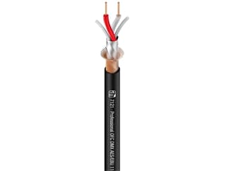 Adam Hall Cables 7121  - AES/EBU und DMX Kabel 110 Ohm schwarz