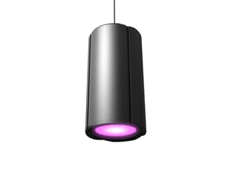 Cameo H2 FC DMX-steuerbares Houselight mit Vollfarben-LED -Schwarz