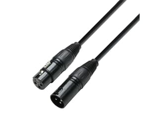 Adam Hall Cables DMX Kabel XLR (m) auf XLR(f) 6,0m