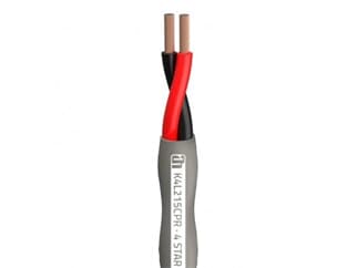 Adam Hall Cables 4 STAR L 215 CPR - Lautsprecherkabel 2 x 1,5 mm² Indoor Installationskabel LSZH Kla - Laufmeterpreis