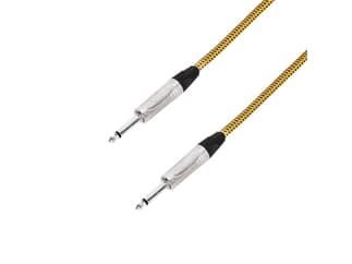 Adam Hall Cables 5 STAR IPP 0450 VINTAGE, Instrumentenkabel Neutrik® 6,3 mm Klinke auf 6,3 mm Klinke 4,5 m