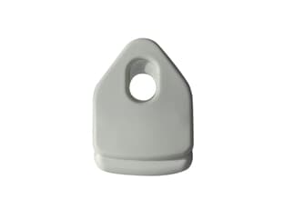 Adam Hall Accessories VX TRAC WHI - Holdon Mini Clip für Molton, Gaze und Planen, weiß