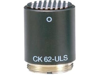 AKG CK62 ULS - Mikrofonkapsel, Kugel-Charakteristik, linearer 0°-Frequenzverlauf, vergoldeter Stecke