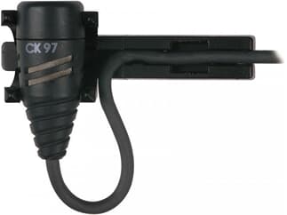 AKG CK97 L - Miniatur-Ansteckmikrofon, Nieren-Charakteristik, gute Rückkopplungssicherheit, Mini-XLR