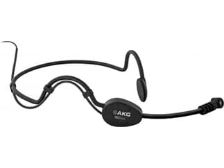 AKG HC644MD - Headset-Mikrofon für Sprache und Gesang, Nieren-Charakteristik, schwarz, unempfindlich