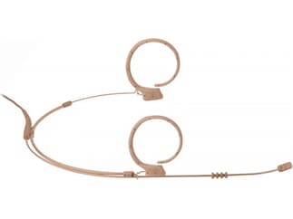 AKG HC81 MD Beige - Professionelles Headset-Mikrofon, Nieren-Charakteristik, Farbe: Beige, unempfind