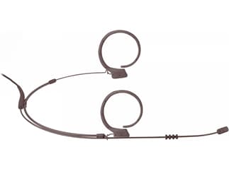 AKG HC81 MD Cocoa - Professionelles Headset-Mikrofon, Nieren-Charakteristik, Farbe: Cocoa, unempfind