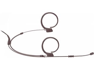 AKG HC82 MD Cocoa - Professionelles Headset-Mikrofon, Kugel-Charakteristik, Farbe: Cocoa, unempfindl